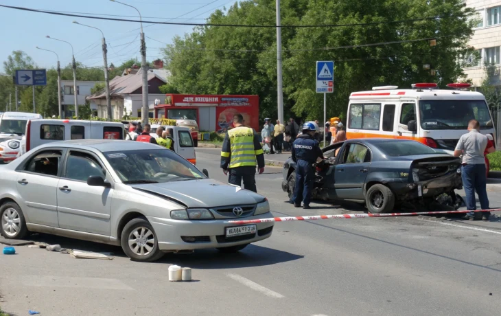 Тяжелое ДТП в Бийске: один водитель в реанимации Тяжелое ДТП в Бийске: один водитель в реанимации