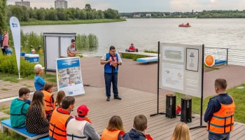 В Барнауле проходит третий этап акции по безопасности на воде