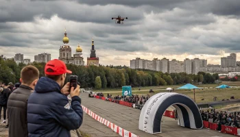Барнаул принял дрон-гонки: школьники и студенты показали мастерство пилотирования